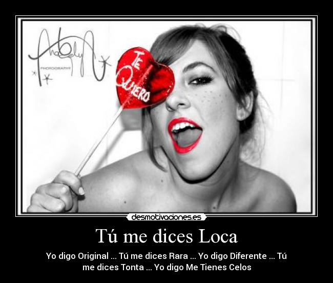 carteles chicas bonita original cool loca locura desmotivaciones