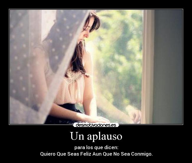 Un aplauso - 