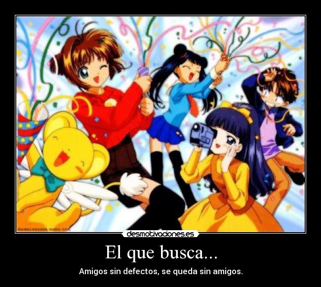 carteles sakura card captors anime sakura shaoran tomoyo kerberos kero majo shoujo amistad desmotivaciones