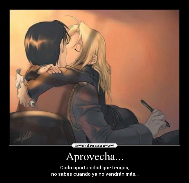 Aprovecha... -