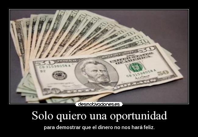 carteles dinero desmotivaciones
