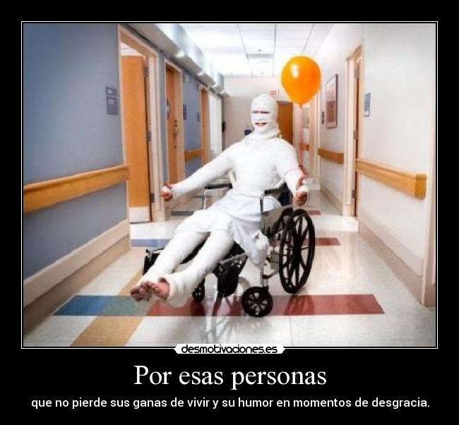 Por esas personas - 