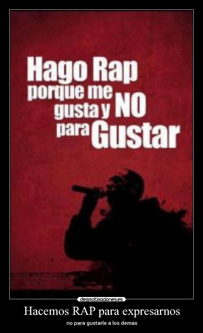 Hacemos RAP para expresarnos -