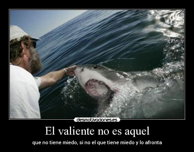 carteles valiente desmotivaciones