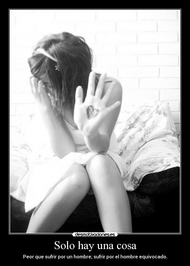 Solo hay una cosa -