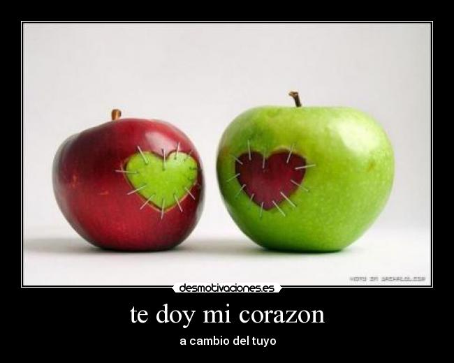 te doy mi corazon - 