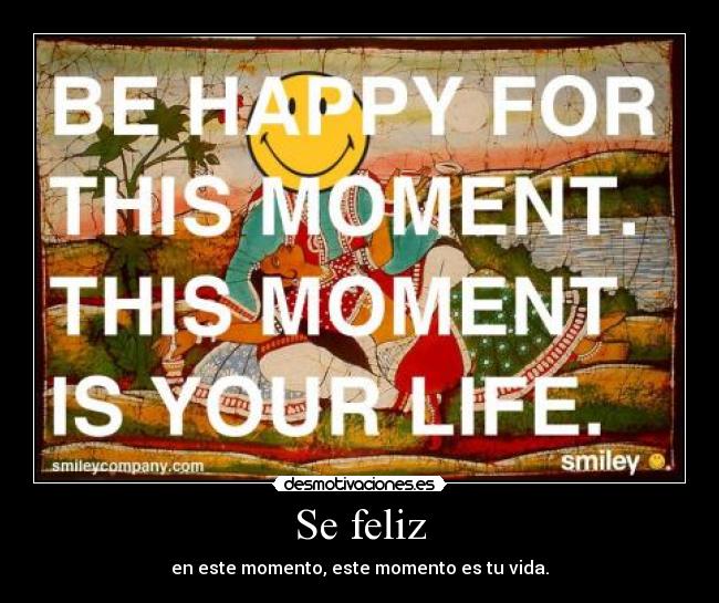 Se feliz -