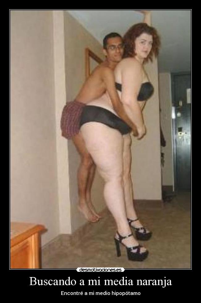 Buscando a mi media naranja - Encontré a mi medio hipopótamo