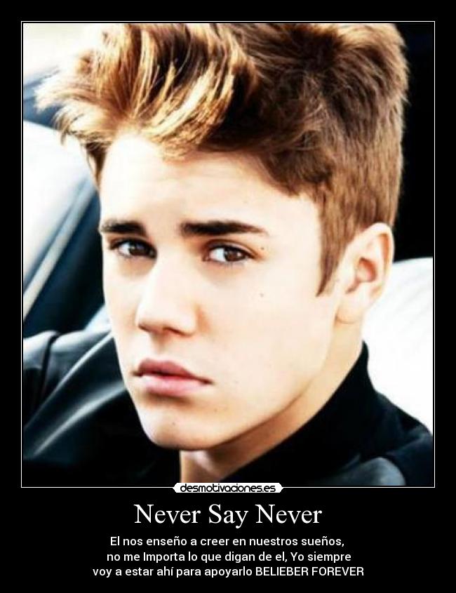 Never Say Never - 