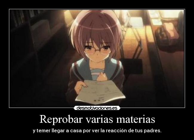 carteles anime manga suzumiya haruhi nigatsu harukaze intruderesll desmotivaciones