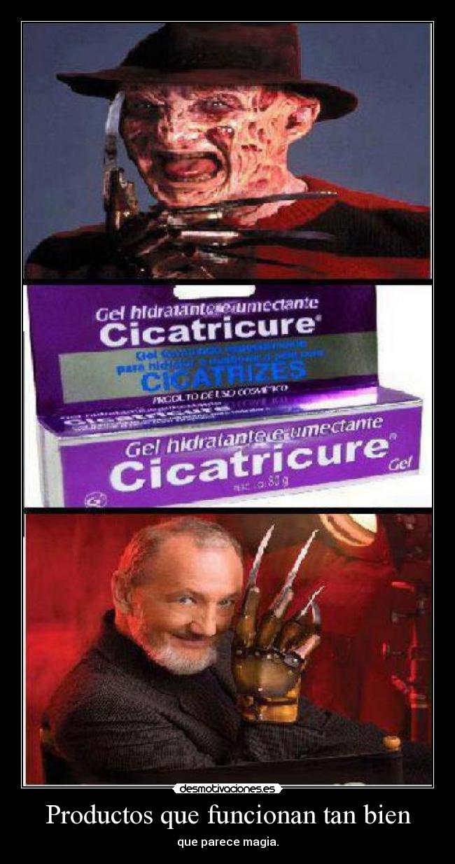 Productos que funcionan tan bien - que parece magia.