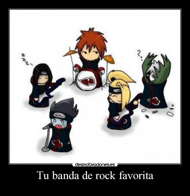 Tu banda de rock favorita -