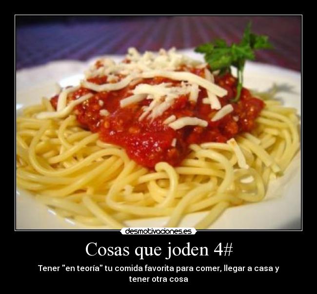 Cosas que joden 4# - 