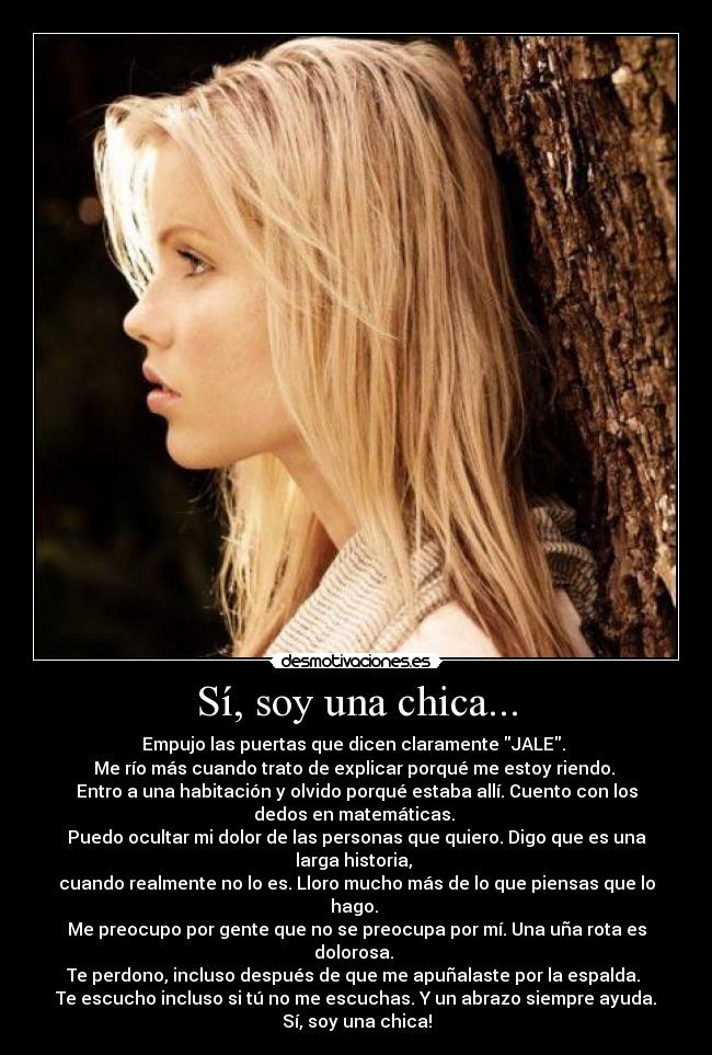 carteles girl desmotivaciones