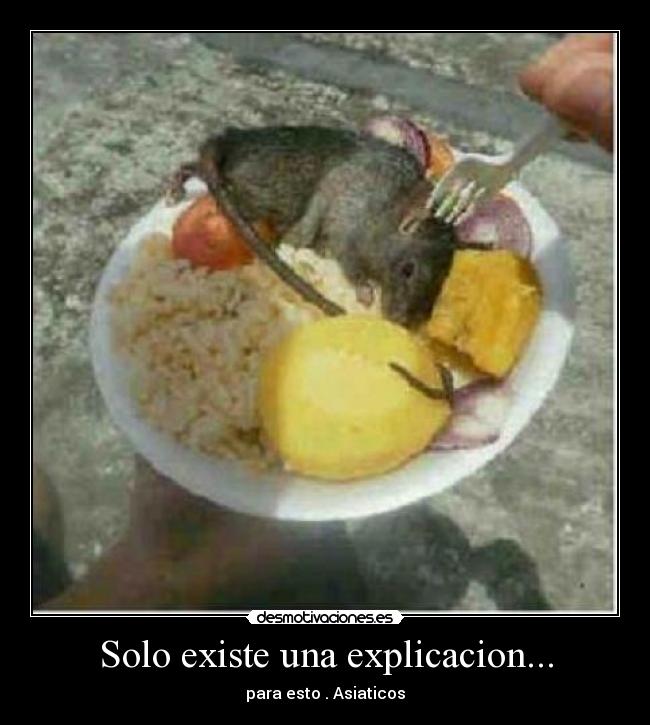 Solo existe una explicacion... - para esto . Asiaticos