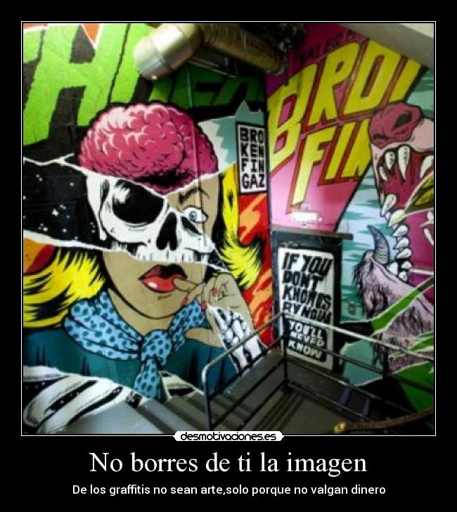 No borres de ti la imagen - 