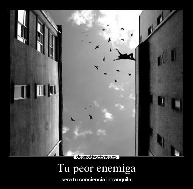 Tu peor enemiga -