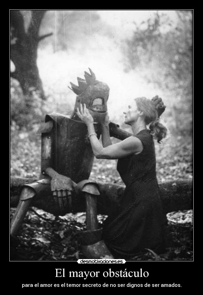 carteles amor obstaculo gibson2528 desmotivaciones