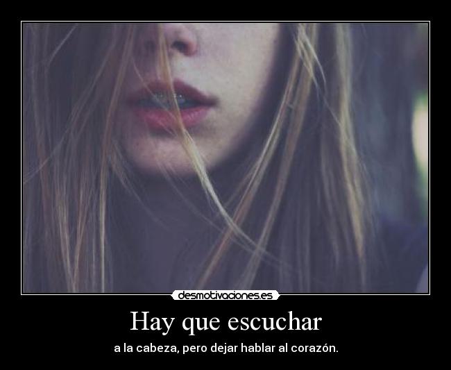 Hay que escuchar - 