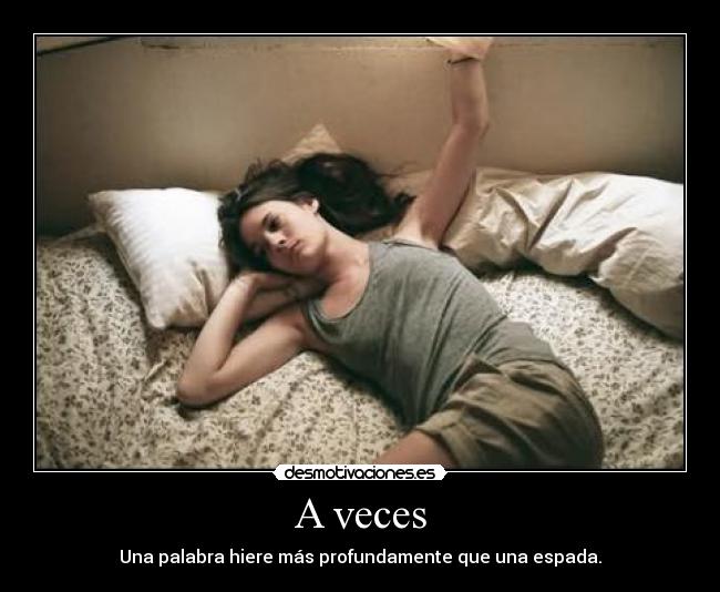 A veces -