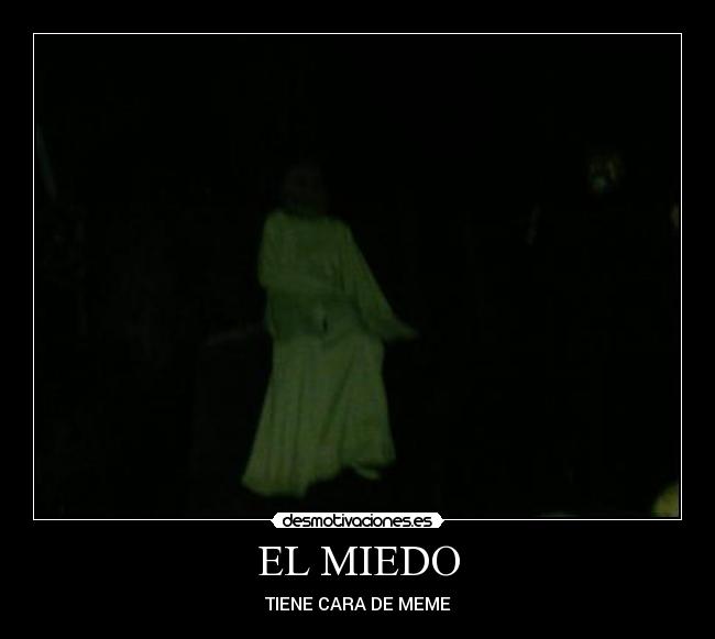 EL MIEDO - TIENE CARA DE MEME