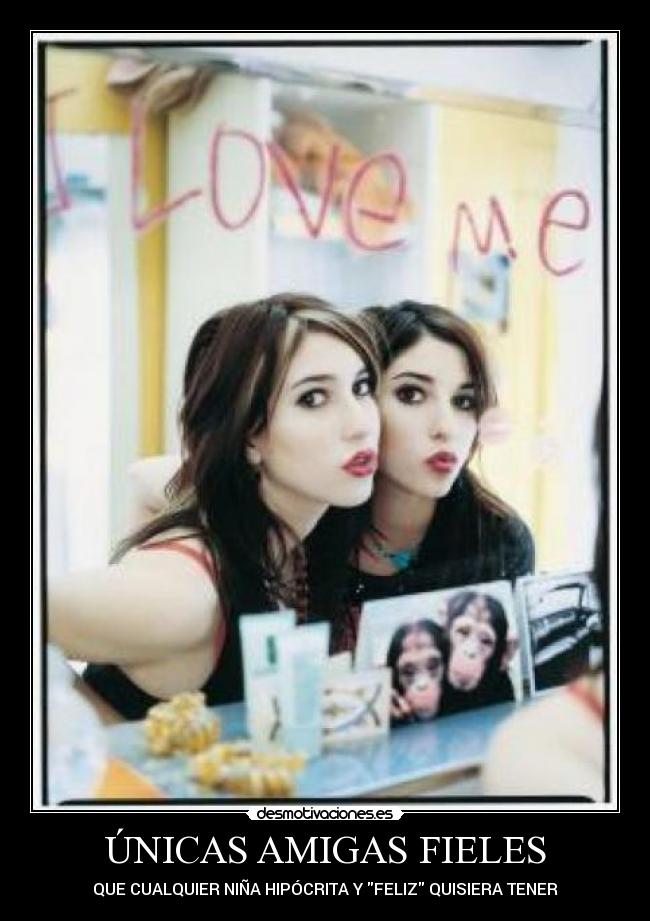 ÚNICAS AMIGAS FIELES - 