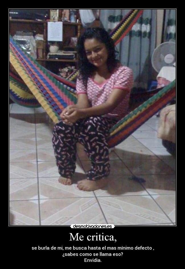 Me critica, - 