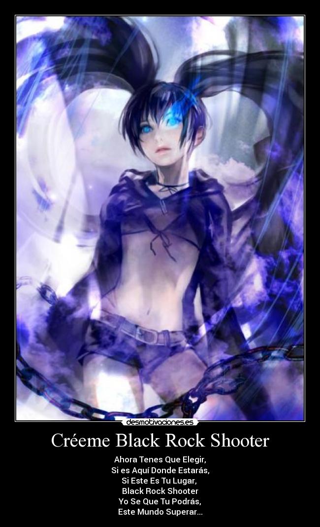 Créeme Black Rock Shooter -