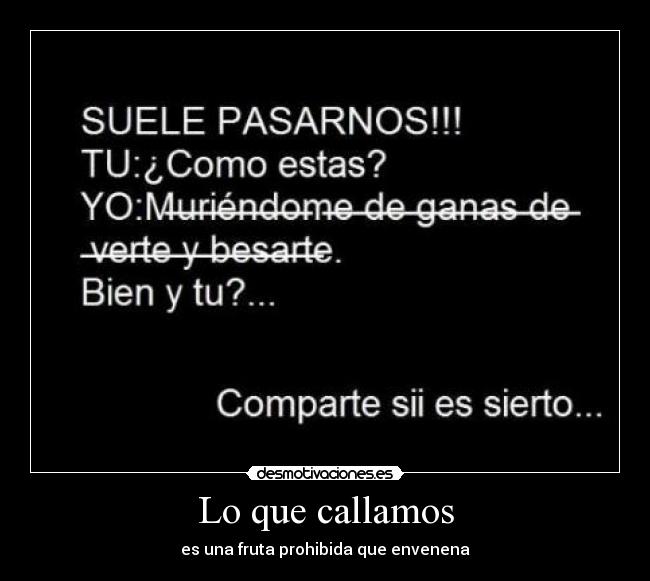 Lo que callamos - 