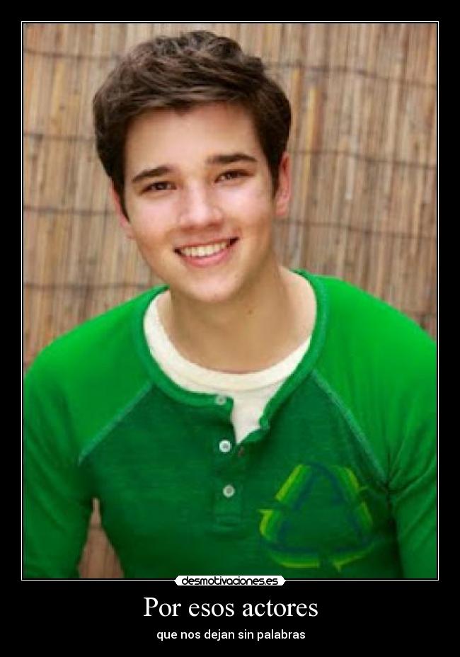 Por esos actores -