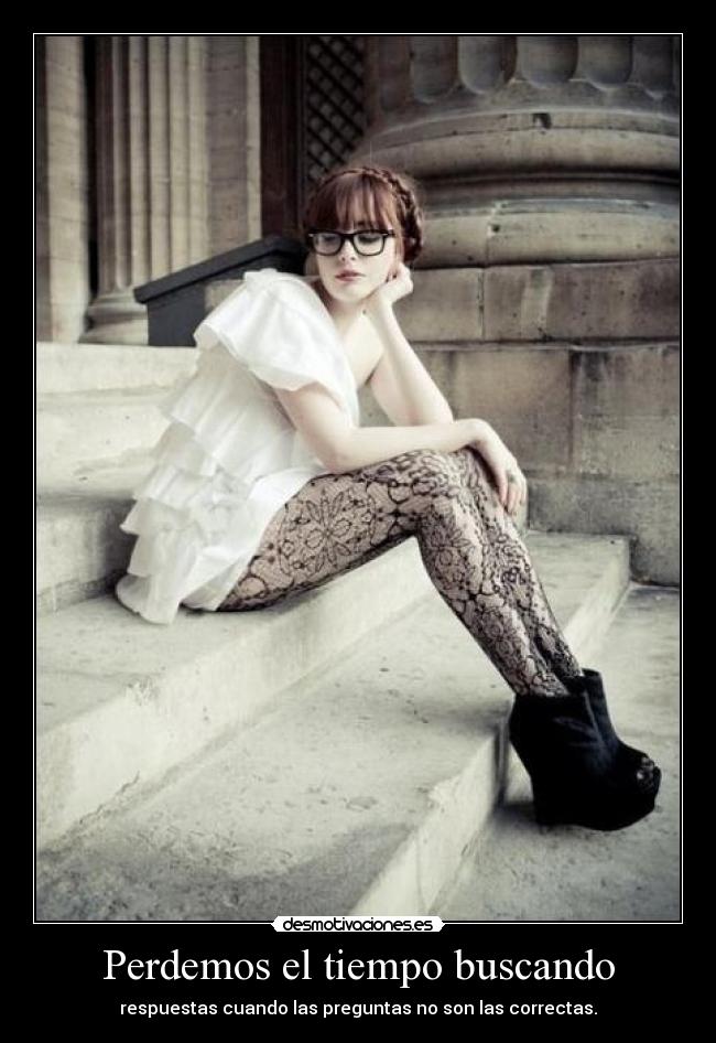 Perdemos el tiempo buscando -