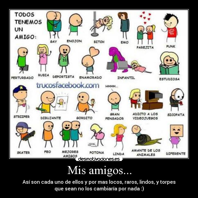Mis amigos... - 