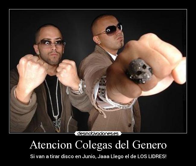 Atencion Colegas del Genero -