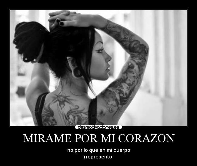MIRAME POR MI CORAZON -