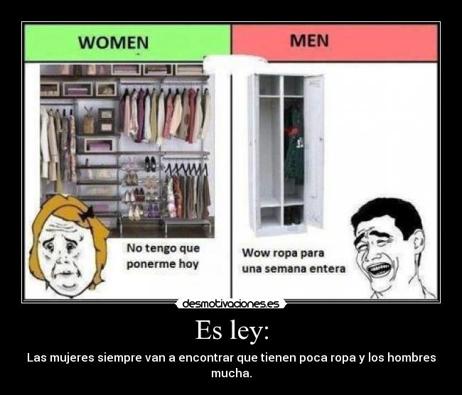 carteles ley ropa desmotivaciones