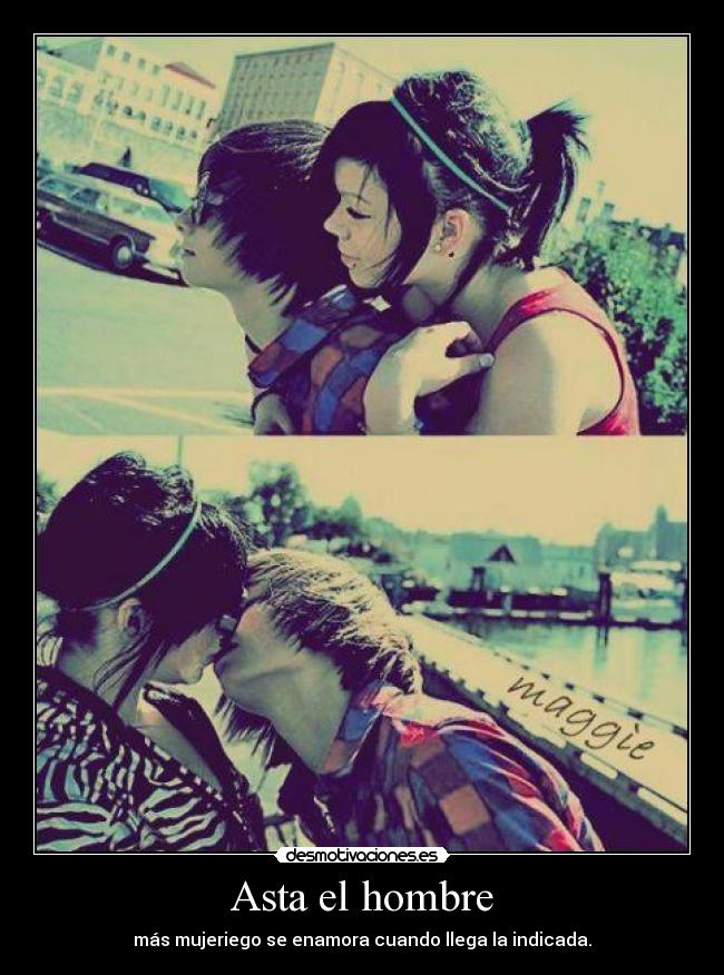 Asta el hombre -