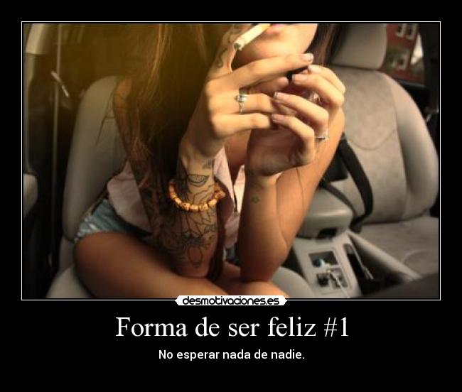 Forma de ser feliz #1 -