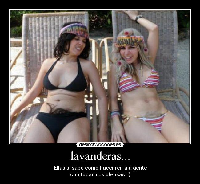 lavanderas... -
