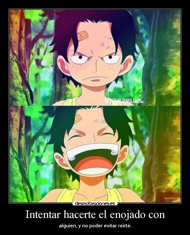 carteles one piece ace desmotivaciones