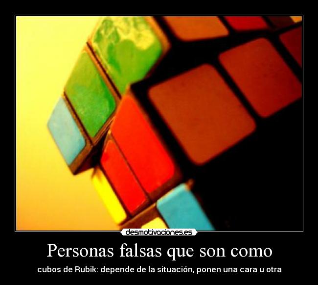 Personas falsas que son como - 