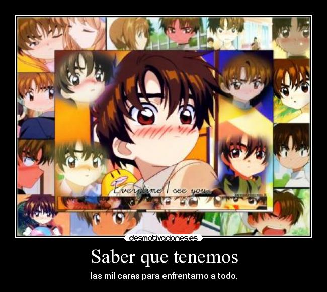 carteles shaoran darwin sakura desmotivaciones