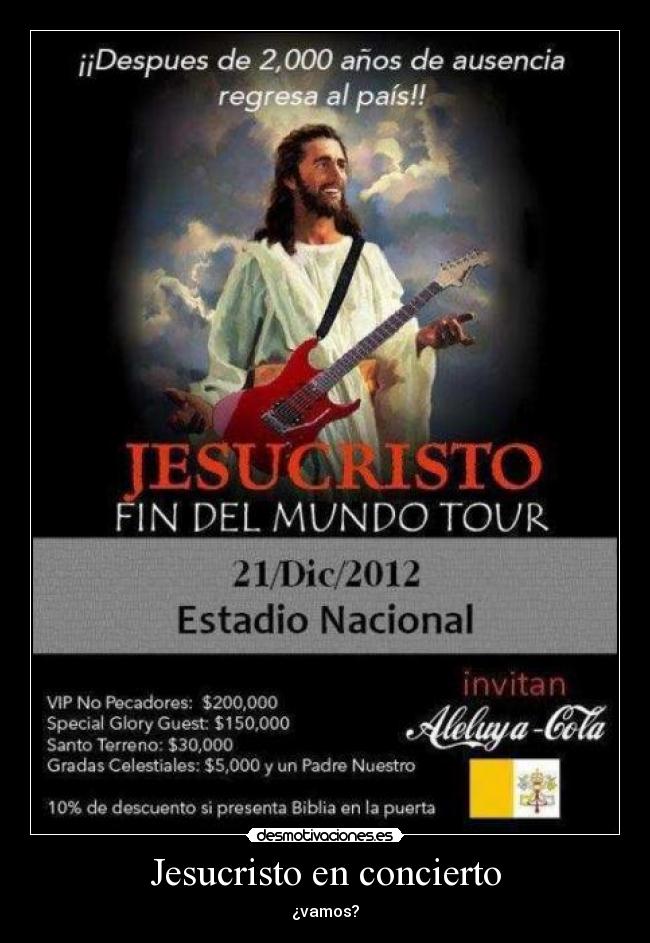 Jesucristo en concierto - 