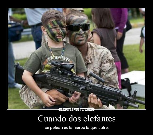 Cuando dos elefantes - 