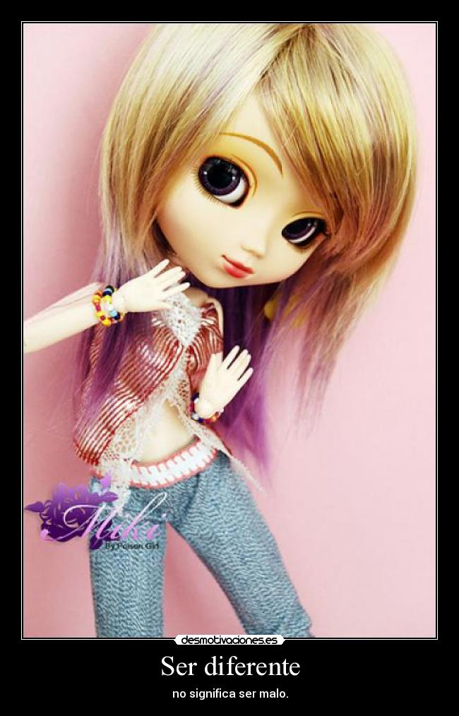 Ser diferente - no significa ser malo.