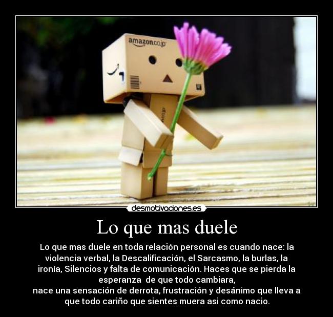 Lo que mas duele -