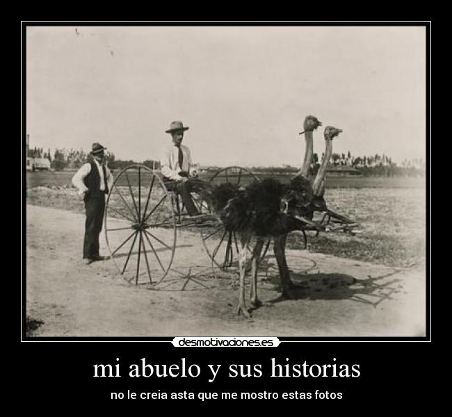 mi abuelo y sus historias - 