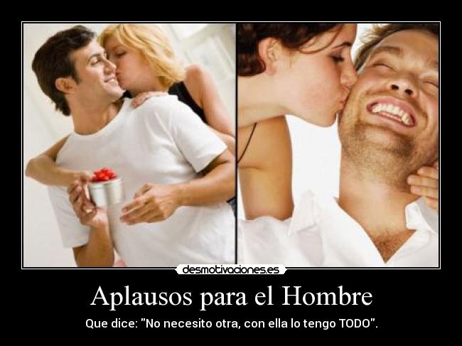 Aplausos para el Hombre - 