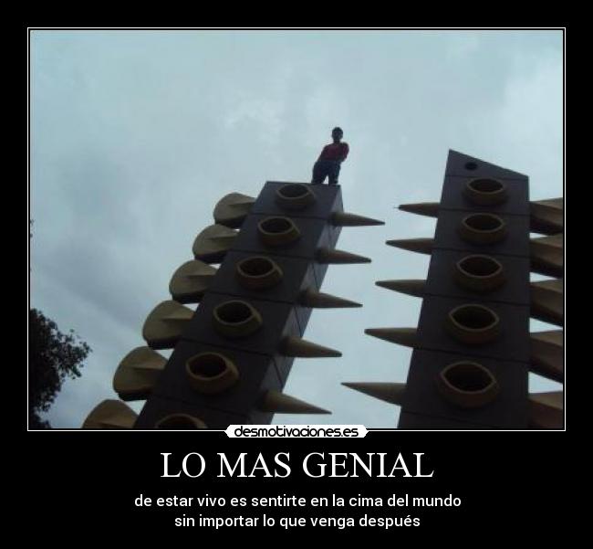LO MAS GENIAL -