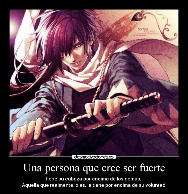 carteles hakuouki shinsengumi kitan saitou hajime harukaze desmotivaciones