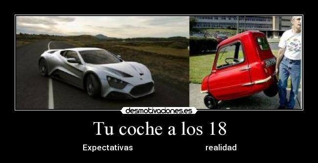 Tu coche a los 18 -